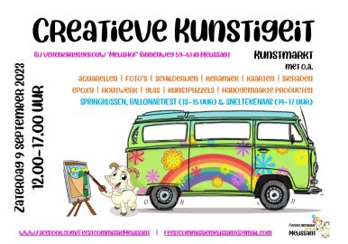 29 augustus: De tweede kunstmarkt ‘Creatieve Kunstigeit’ in Melissant!